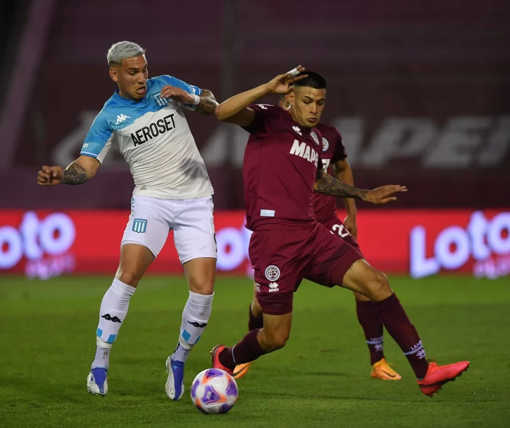 Racing ganó y está en lo más alto