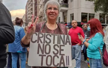 Salieron a la calle en favor de CFK