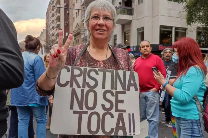 Salieron a la calle en favor de CFK