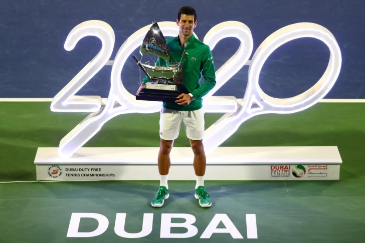 Djokovic ganó su quinto título y marcha invicto