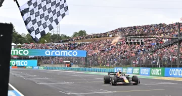 Clase de manejo de Verstappen en Hungría