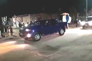 Angaco: salen a criticar una caravana del intendente en plena cuarentena