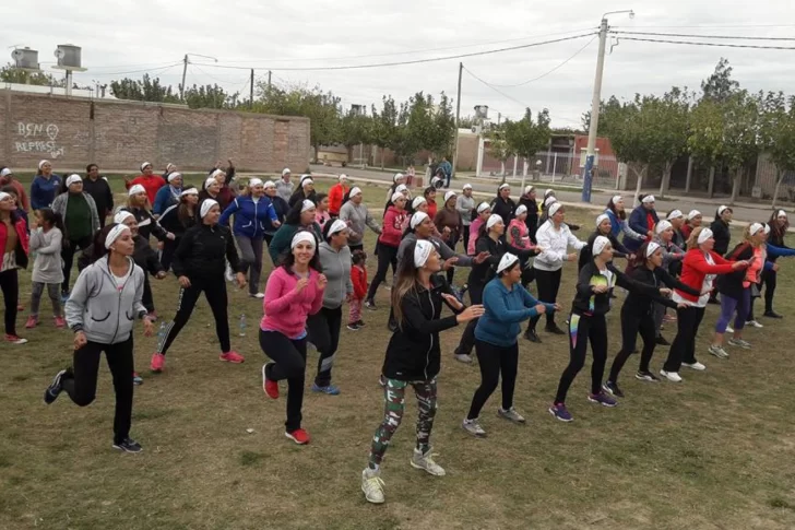 Con zumba buscan parar el maltrato hacia las mujeres