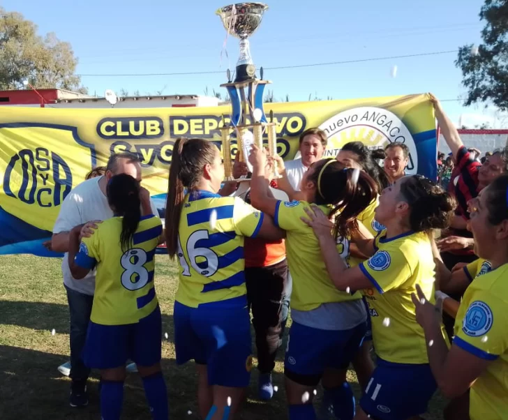 Angaco, campeón femenino