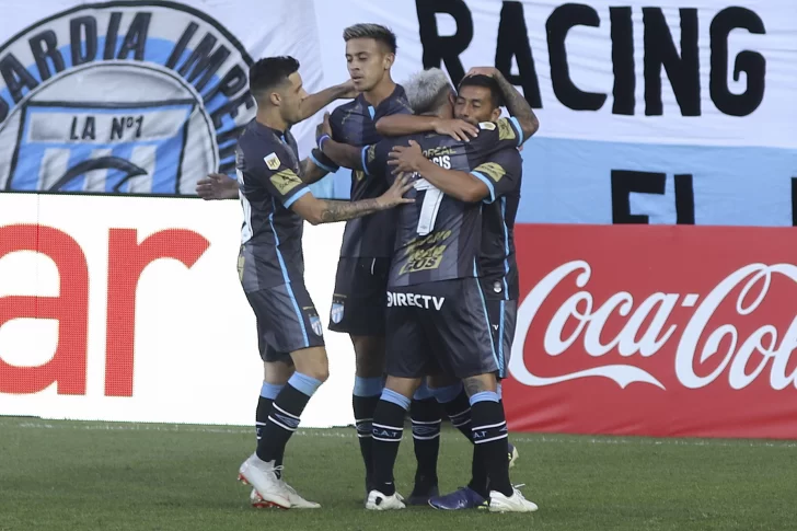 Racing Club arrancó marcha atrás