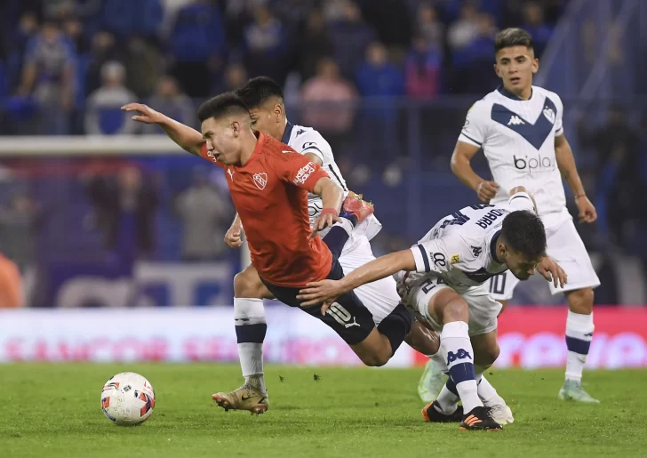 Vélez se lo empató al “Rojo”