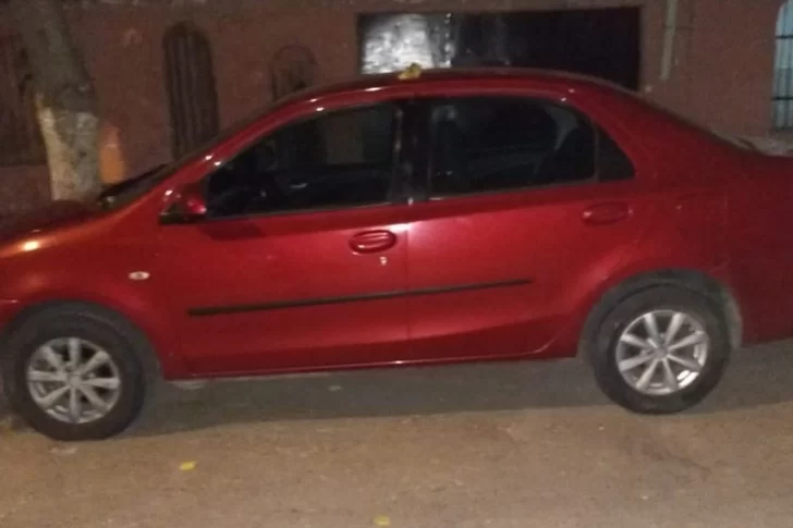 Se vino desde Mendoza a campo traviesa en un auto robado, pero lo abandonó