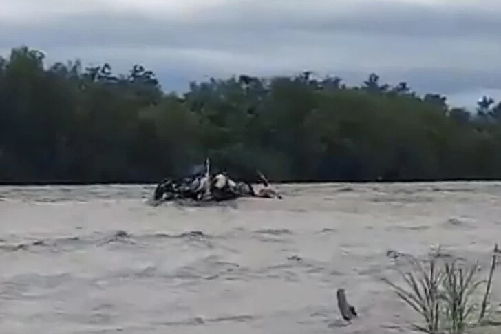 Un viaje fatal en gomón por el río que separa Salta de Bolivia