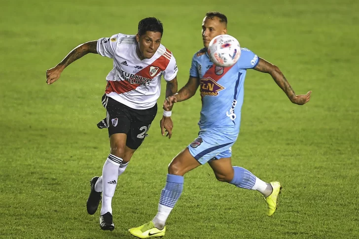 River, peleado con el gol