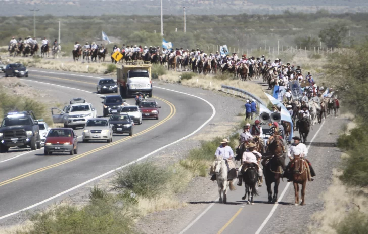 Entre marzo y abril se realizará otra vez la Cabalgata a la Difunta Correa