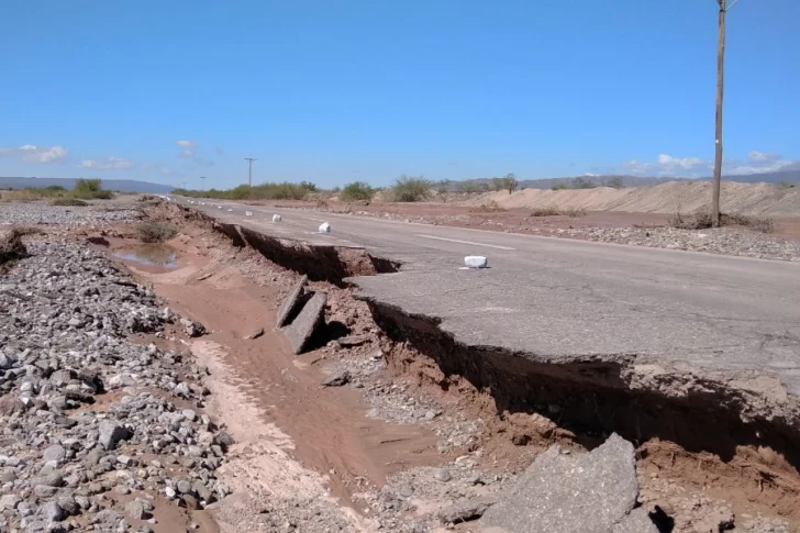 En este semestre, Vialidad licitará el arreglo de la Ruta 40 dañada por la lluvia