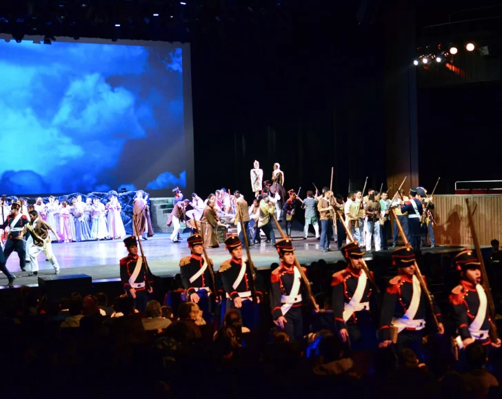 El show de la Fiesta Nacional del Sol en  el Teatro del Bicentenario fue interactivo