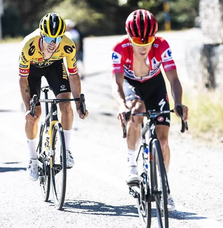 Roglic se acercó aún más a Evenepoel