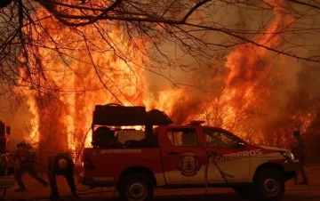 Sin tregua en Córdoba por fuertes incendios forestales