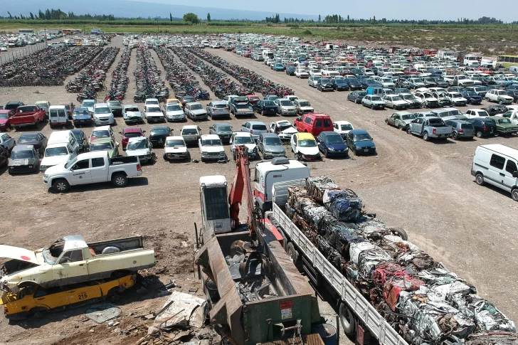 Con apenas dos vehículos recuperados, ahora llevarán más de 12.000 a desguace