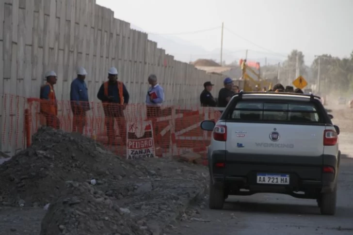 Nuevo desvío en el Acceso Norte de la Ruta 40