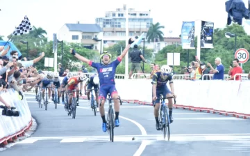 Nicolás Tivani fue tercero en la apertura