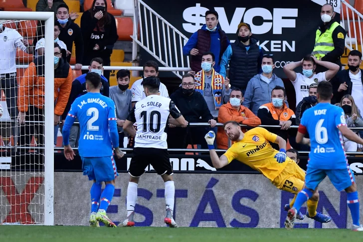 Atlético Madríd lo dejó escapar con el Valencia