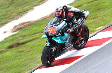 Quartararo y su Yamaha volvieron a dominar los ensayos del MotoGP