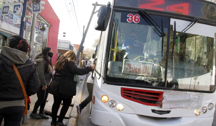 Restablecen la normalidad a los micros en la provincia, pero con precauciones