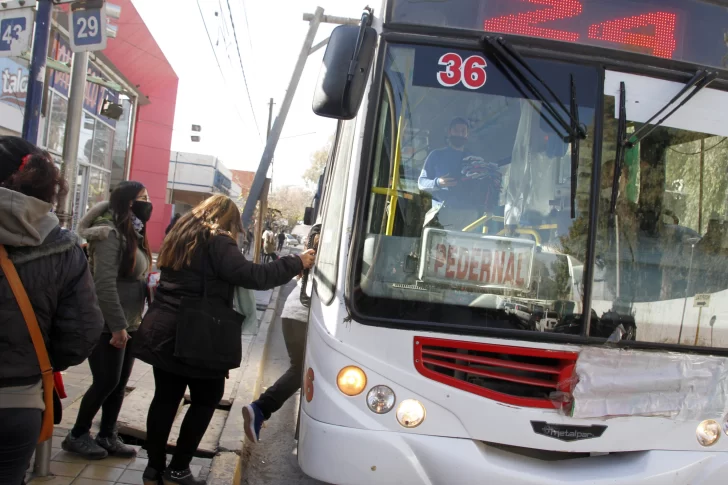 Restablecen la normalidad a los micros en la provincia, pero con precauciones