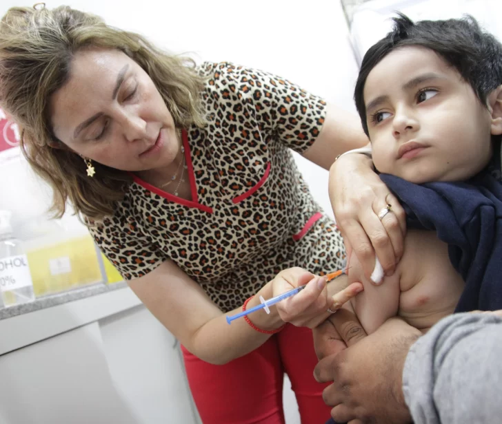 Nueva campaña de vacunación: en 5 días, 9.400 niños recibieron la dosis extra