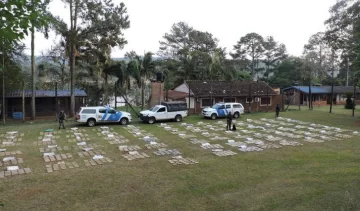 Hallan más de 2 toneladas de marihuana en Misiones