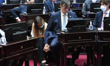 Bullrich hizo llorar al Senado al despedirse