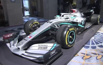 Mercedes hizo un adelanto del diseño de su nuevo F1