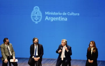 Alberto presentó un megaplán para reactivar la cultura: $5.400 millones