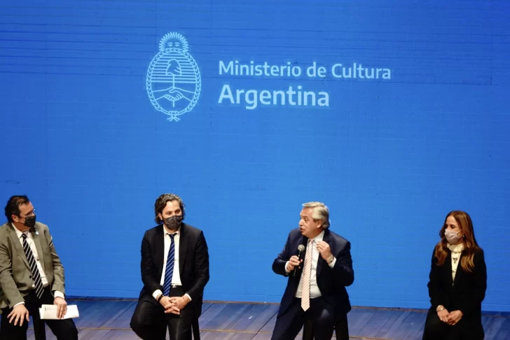 Alberto presentó un megaplán para reactivar la cultura: $5.400 millones