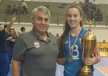 Guadalupe Martín entrena con la Selección mayor