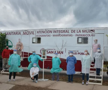 Por la alta demanda, ahora la atención en los tráilers sanitarios creció el 50 por ciento