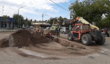 Caucete: demora de tres meses en la Diagonal por nuevas cañerías de agua