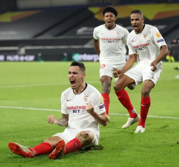 Ocampos puso al Sevilla en las semis