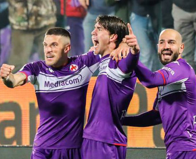 Fiorentina fue un festival de goles