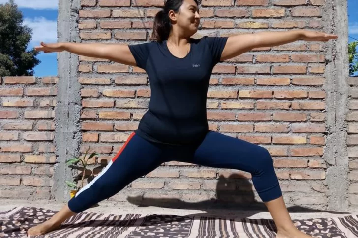 Saldó la gran cuenta pendiente de practicar yoga