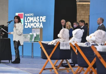 CFK acompañó el relanzamiento del plan Qunita