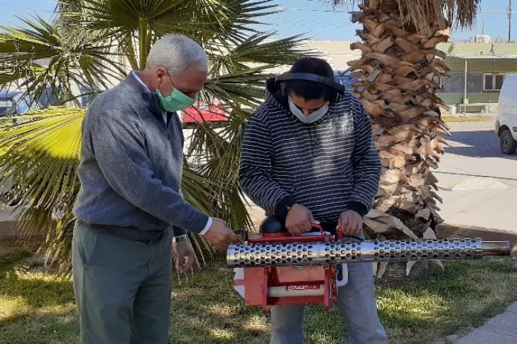 Rawson adquirió una máquina para sumar a la lucha contra el dengue