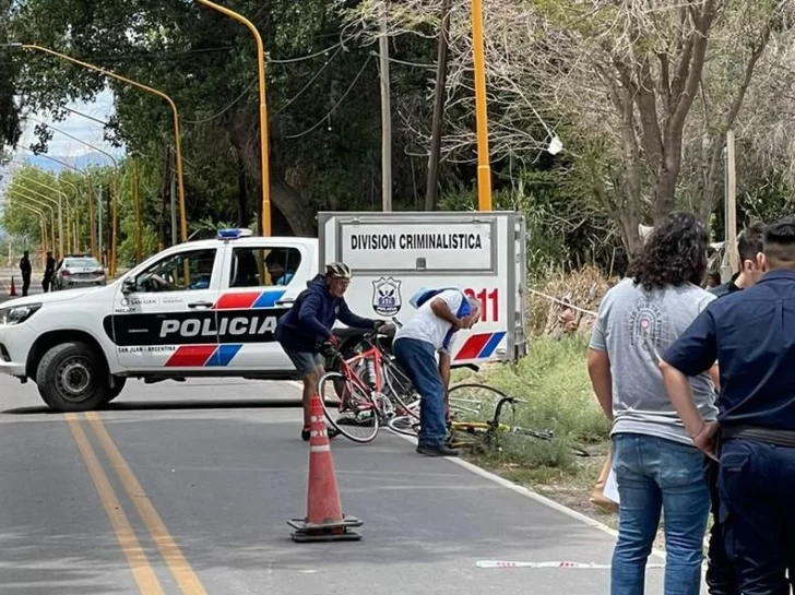 Salió a andar en bicicleta y murió en la calle