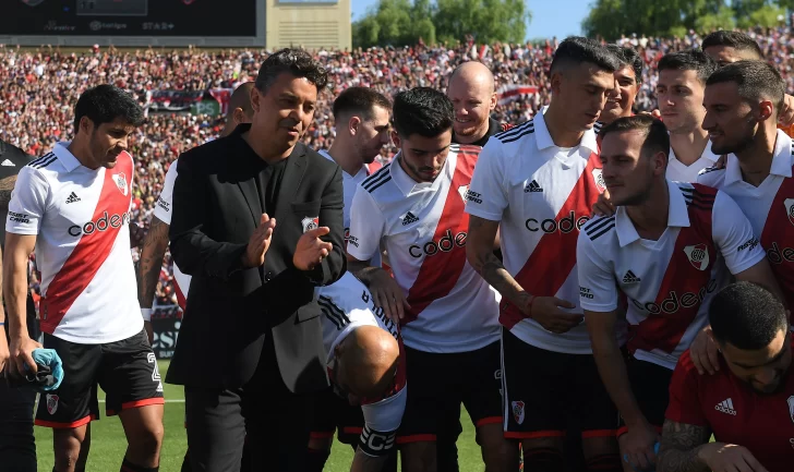 River despidió a Gallardo con una fiesta