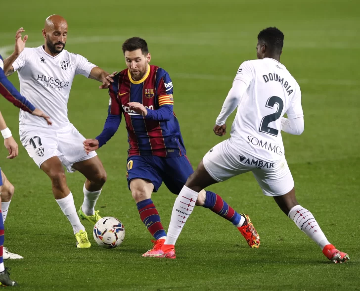 Messi, a full: otro récord y dos golazos