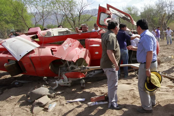 Un peritaje oficial favorece a Touris en el juicio por la caída del helicóptero