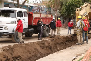 Entra otra empresa y prevén reiniciar a fin de mes la obra cloacal de Caucete