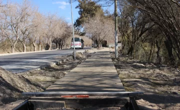 Construyen más de 2 kilómetros de senda para que los vecinos transiten más seguros