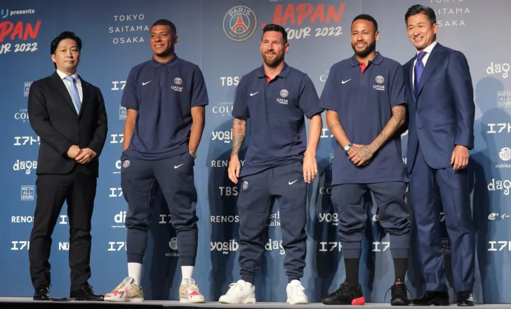 Charla y “paredes” de Messi en conferencia