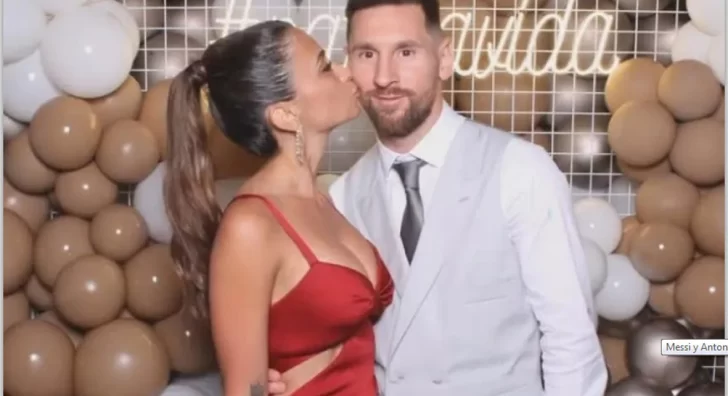 Messi anduvo de casamiento