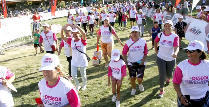 Por el entusiasmo de las mujeres, el maratón arrancó mucho antes de lo previsto