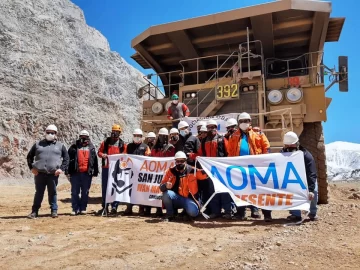 Gremios acusan a la empresa Barrick y al sindicato AOMA por la quita de afiliados