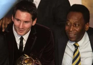 El agradecimiento de Messi para con Pelé